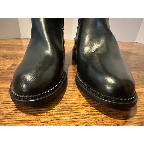 Franco Sarto Women's Henrietta Faux Leather Riding Boots Black Size 6 NWOB - Picture 4 of 13